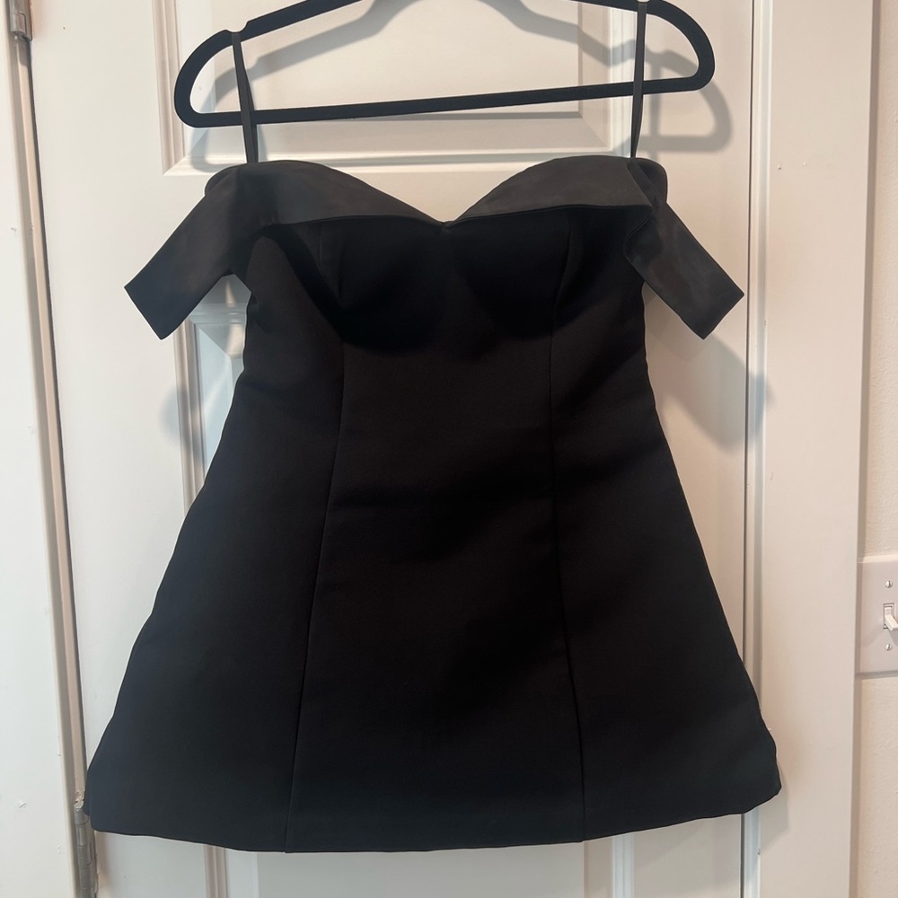 Ebony Mini Dress in Black